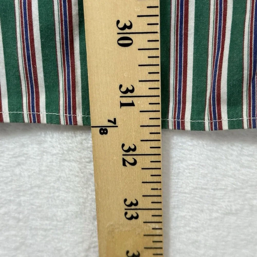 Polo Ralph Lauren Button Down Men’s Size XL CUSTOM Fit‎ Striped Green Pink